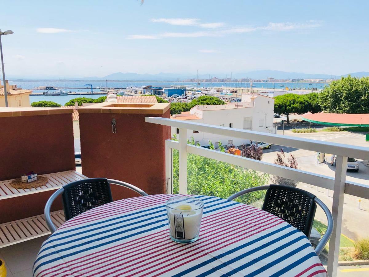 Roc Mar 7 2a - Apartamento Cerca Del Centro Y De La Playa - Terraza Con Vistas Al Mar Y Al Puerto Roses